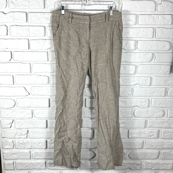 Trina Turk Linen Blend Pants Size 8 - Picture 1 of 14